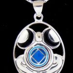 NA Blue Moon Goddess Pendant