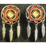 NA Feather Shield Pin