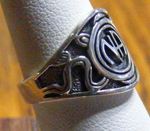 NA Logo Snake Ring - Image 3