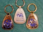 NA Large Metal Keytag