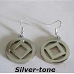 NA Service Symbol Earrings (gold or silver)