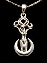 NA Triple Moon Goddess Pendant - Image 2