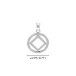 NA Service Symbol Pendant - Sterling - Image 4