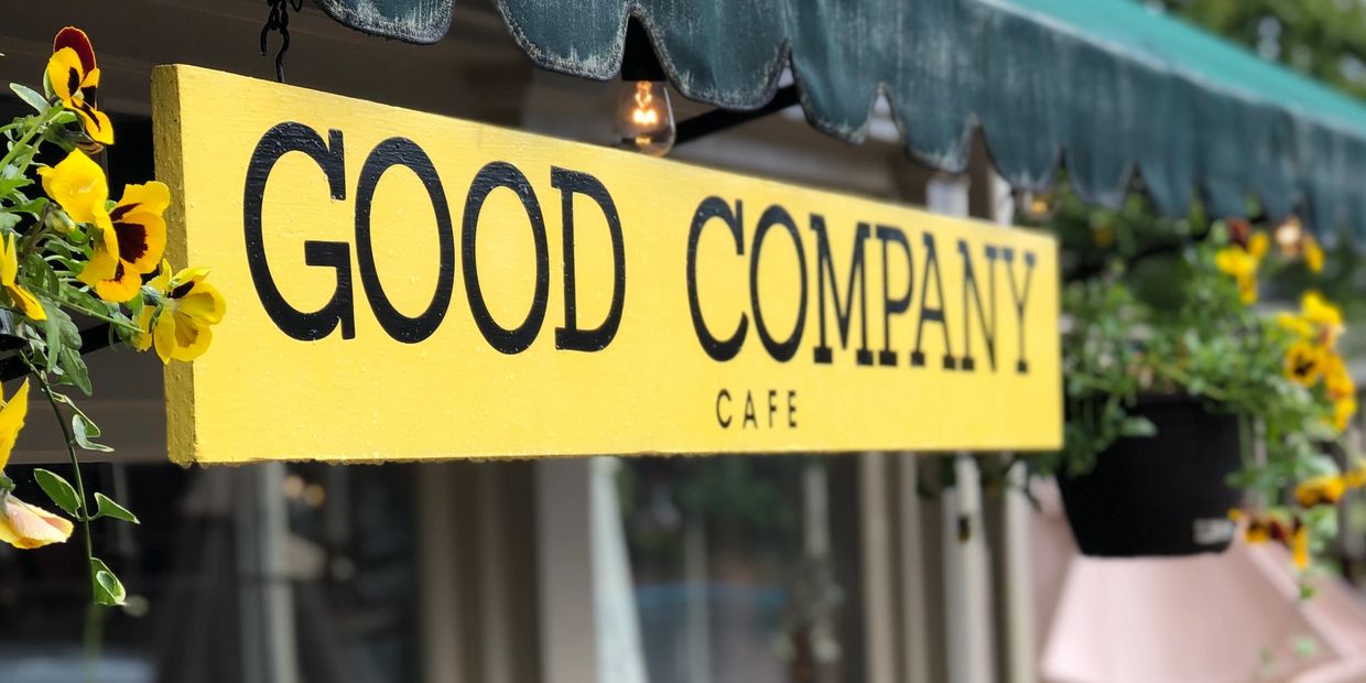Good Company Cafe Sign 
