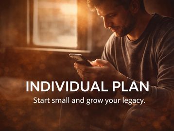 A reflection of a man writing a personal message on a smartphone