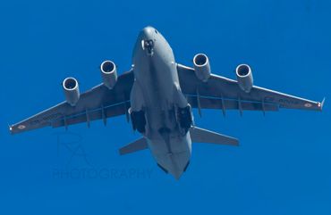 Shot from Shem Creek, Indian AF C-17