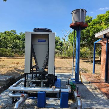 Instalación y mantenimiento de equipo chiller