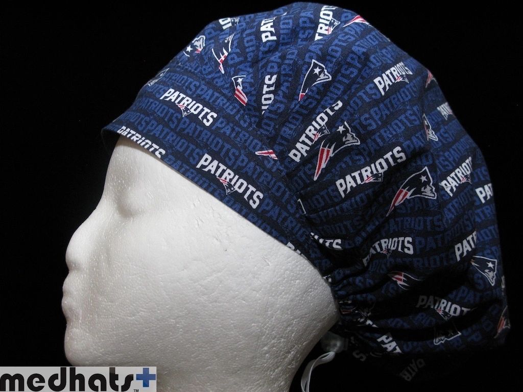 Bouffant Medical Scrub Cap – NFL – New England Patriots – Surgihats4u