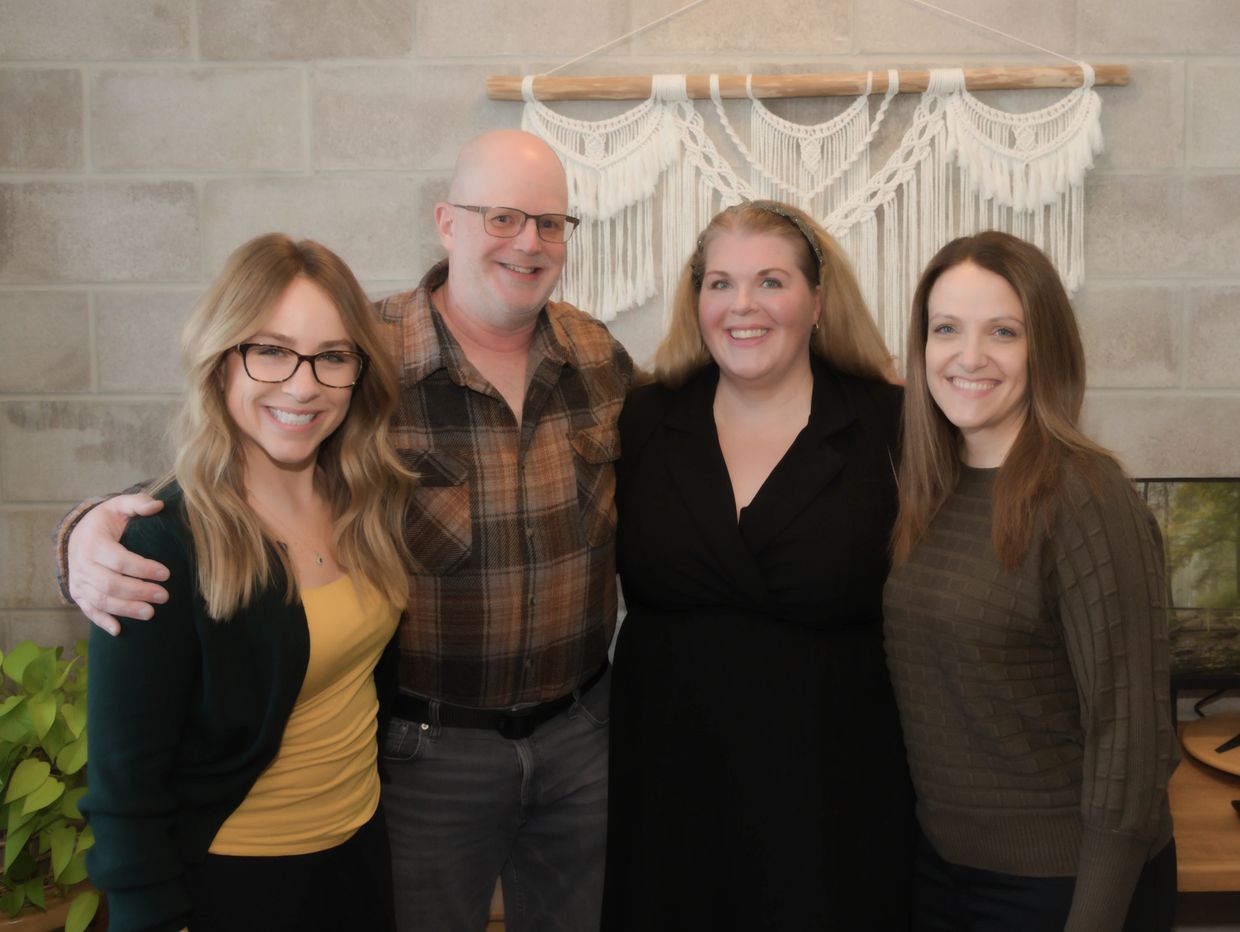 Nadine, Andrew, Charlene, Lisa