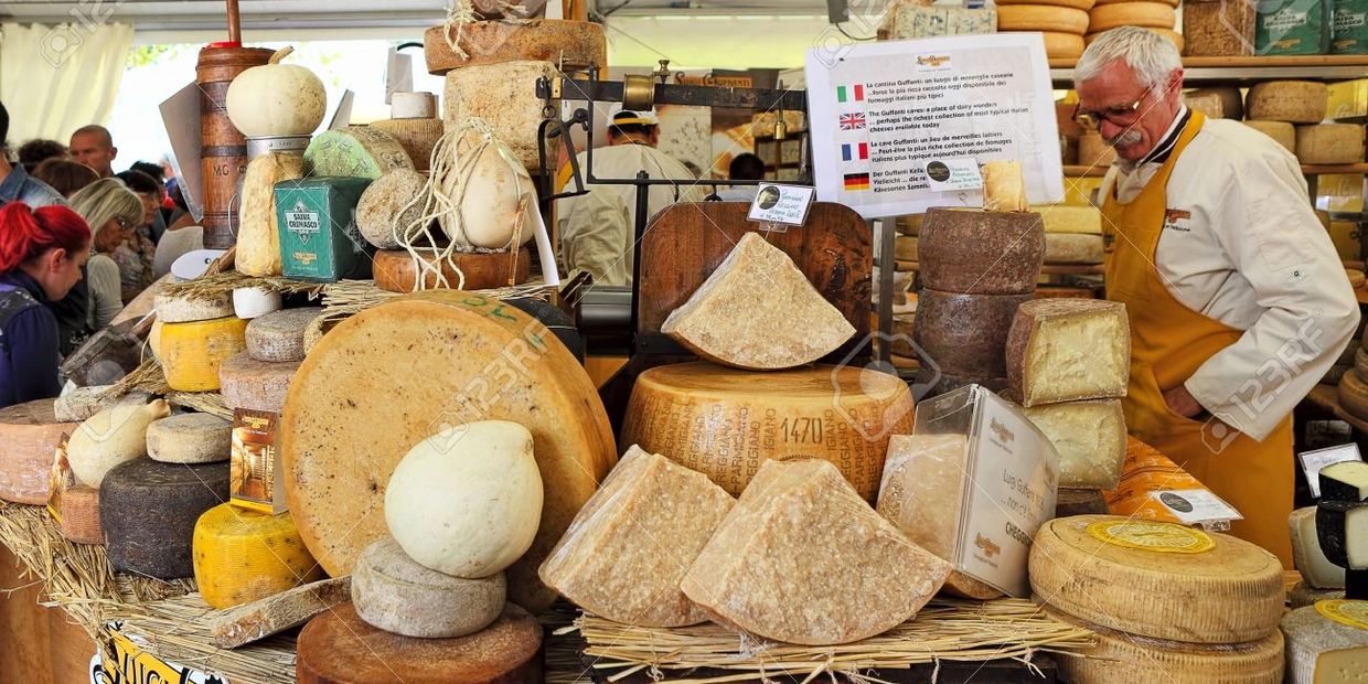 Cheese Festival in Italy!