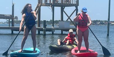 Paddle boarding 