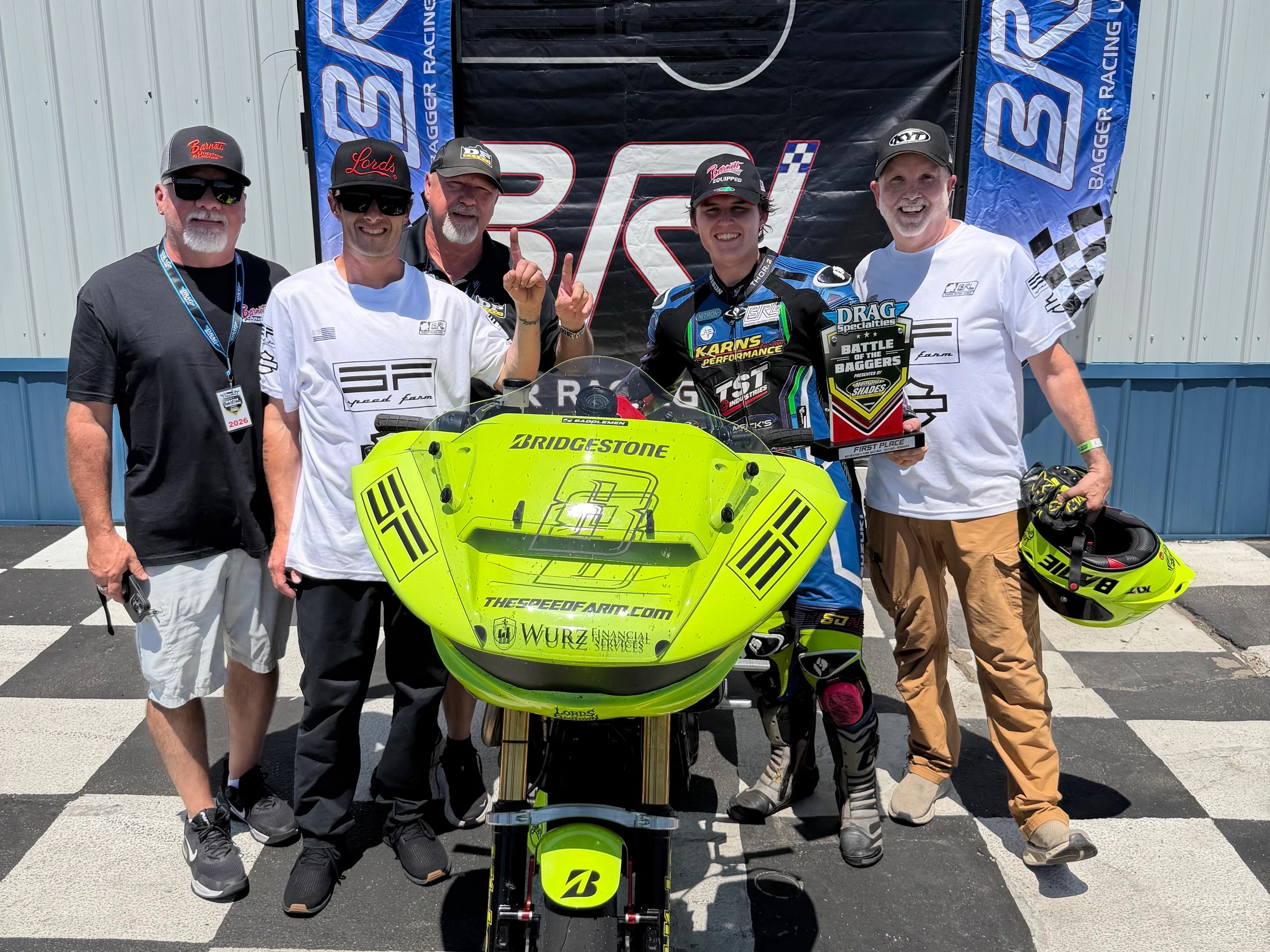 Speed Farm Starts the Season with 3 Wins After Crash
