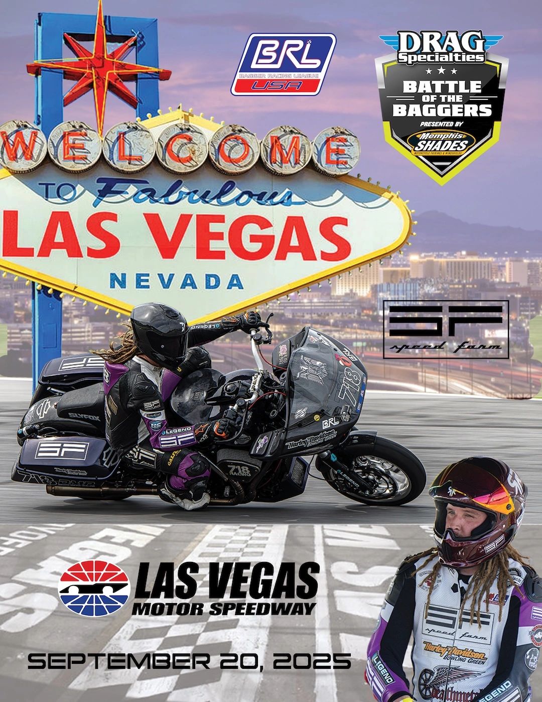 Speed Farm Bagger Race Team Heads to Las Vegas for BRL Finals