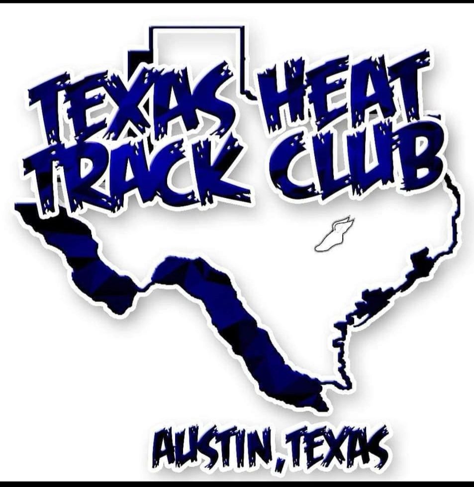 Logo for Texas Heat Track Club in Austin, Texas.