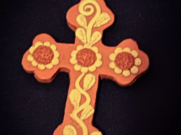 Cruz de barro de Oaxaca