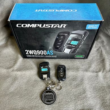 COMPUSTAR 2WQ900AS Security + Remote Start All-in-One 2-Way Remote