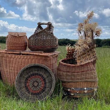 Contemporary and traditional baskets