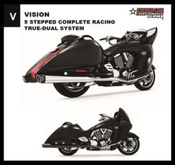 Exhaust Victory Vision Freedom Performance Racing Dual 
