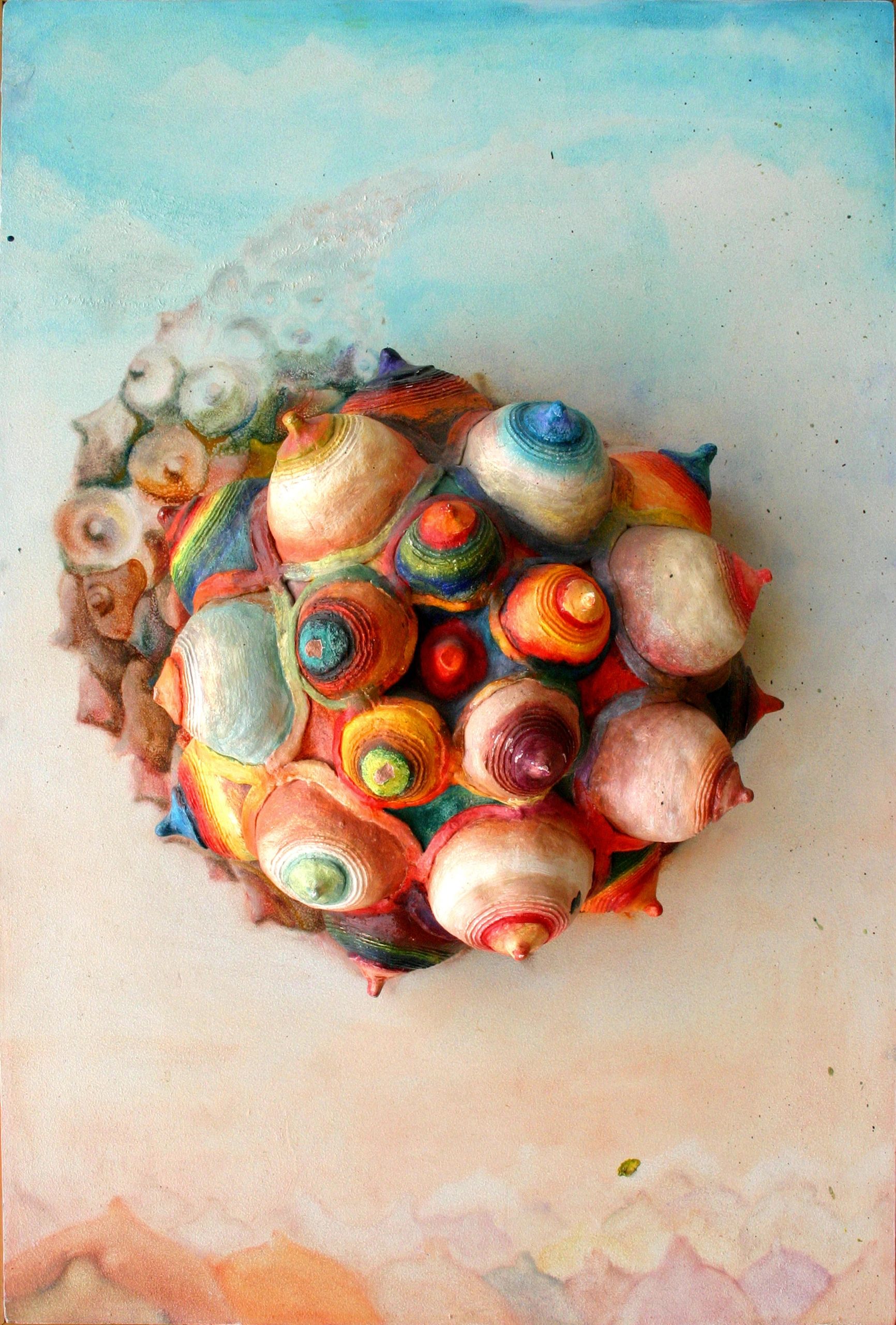 Meteorum Mammilous — 36×23.75, Oil on Panel by Gideon Artist
