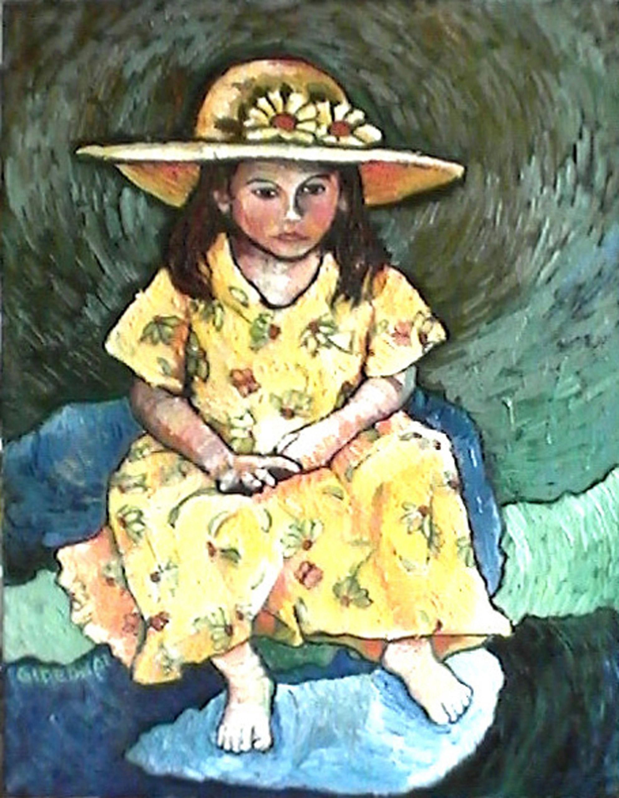Danielle — Oil on Canvas, 2001 by Gideon Artist
