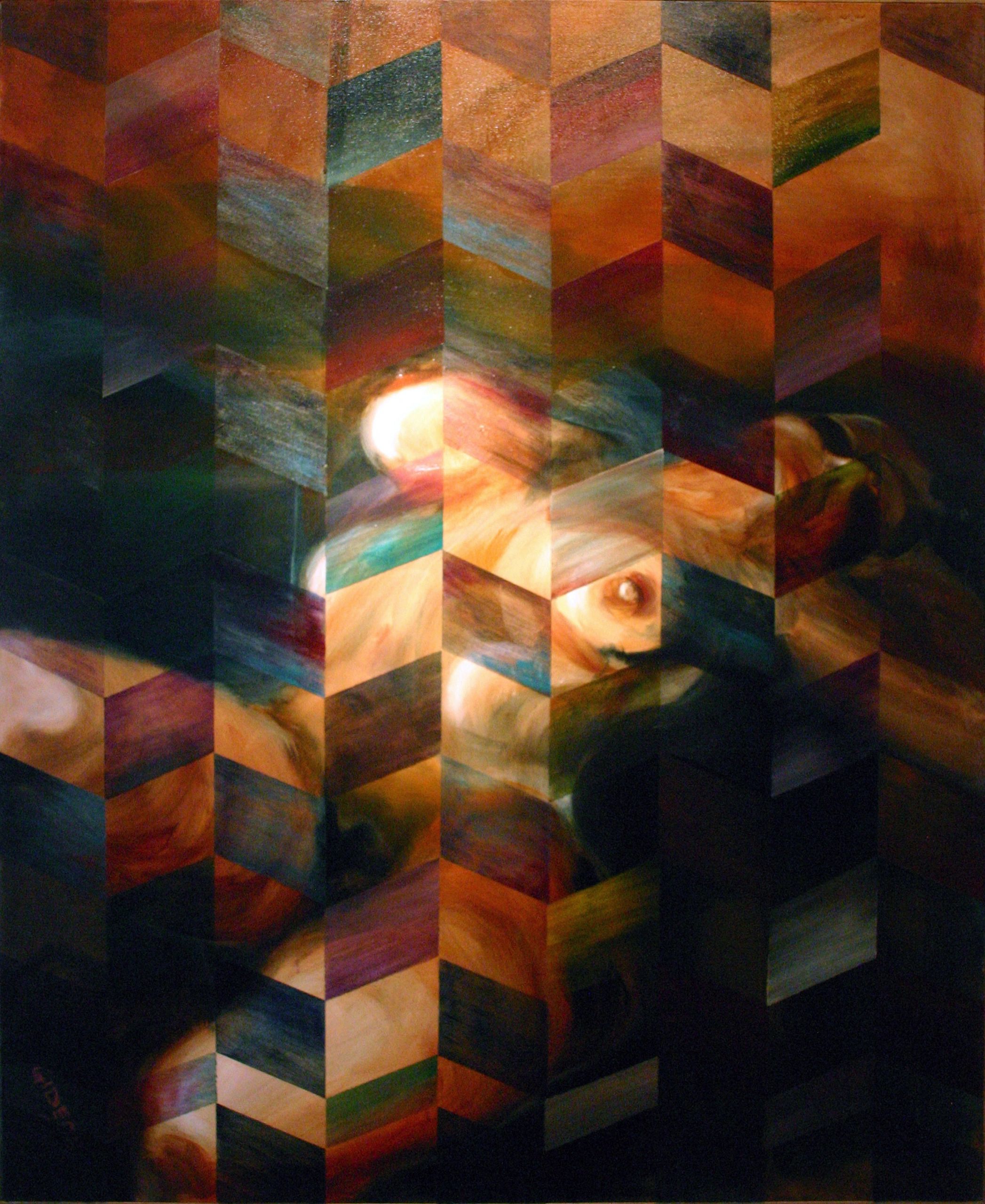 Reclining Nude — 48×36, Oil on Canvas by Gideon Artist