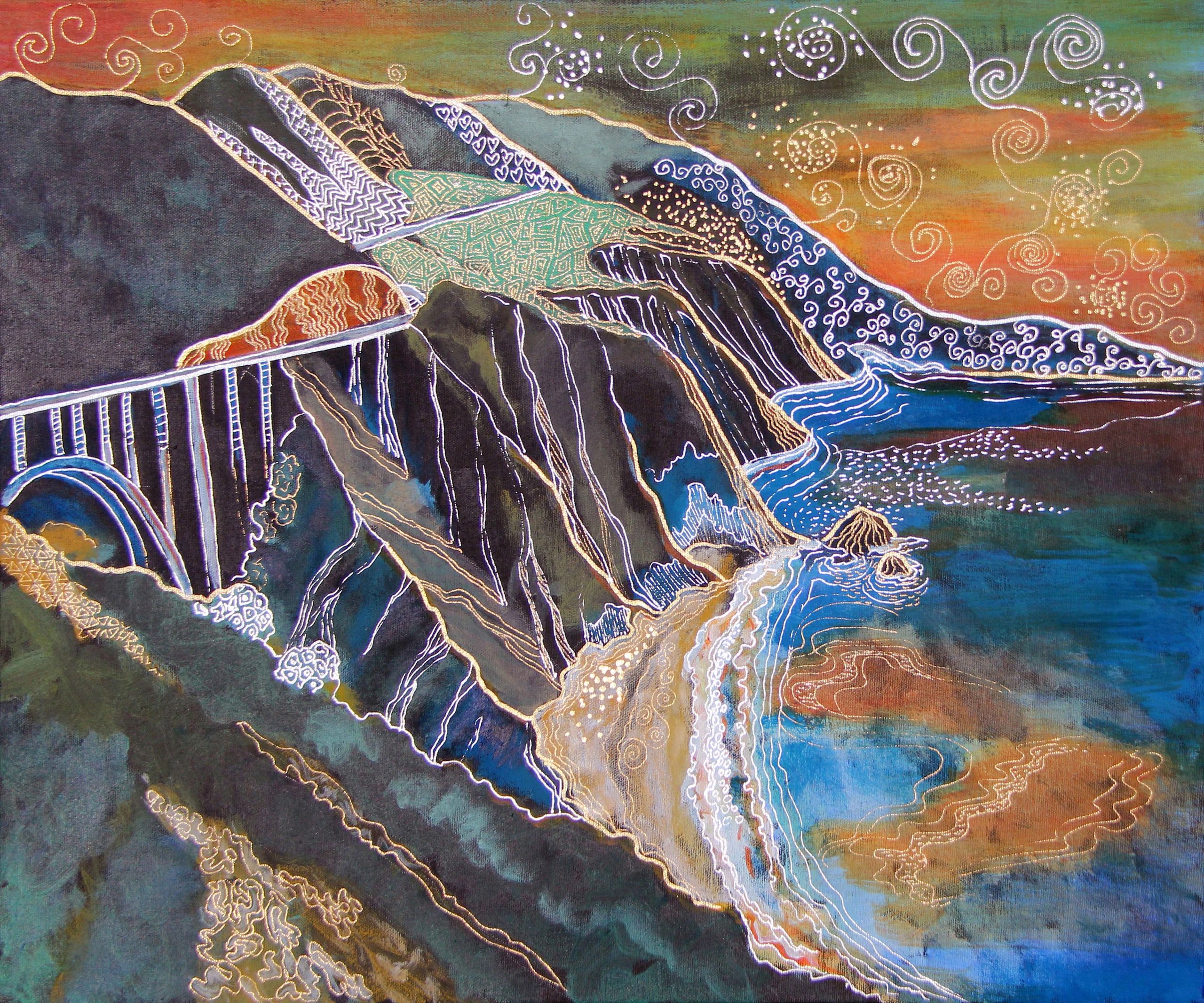 Sunset Over Big Sur and PCH — Gideon Artist