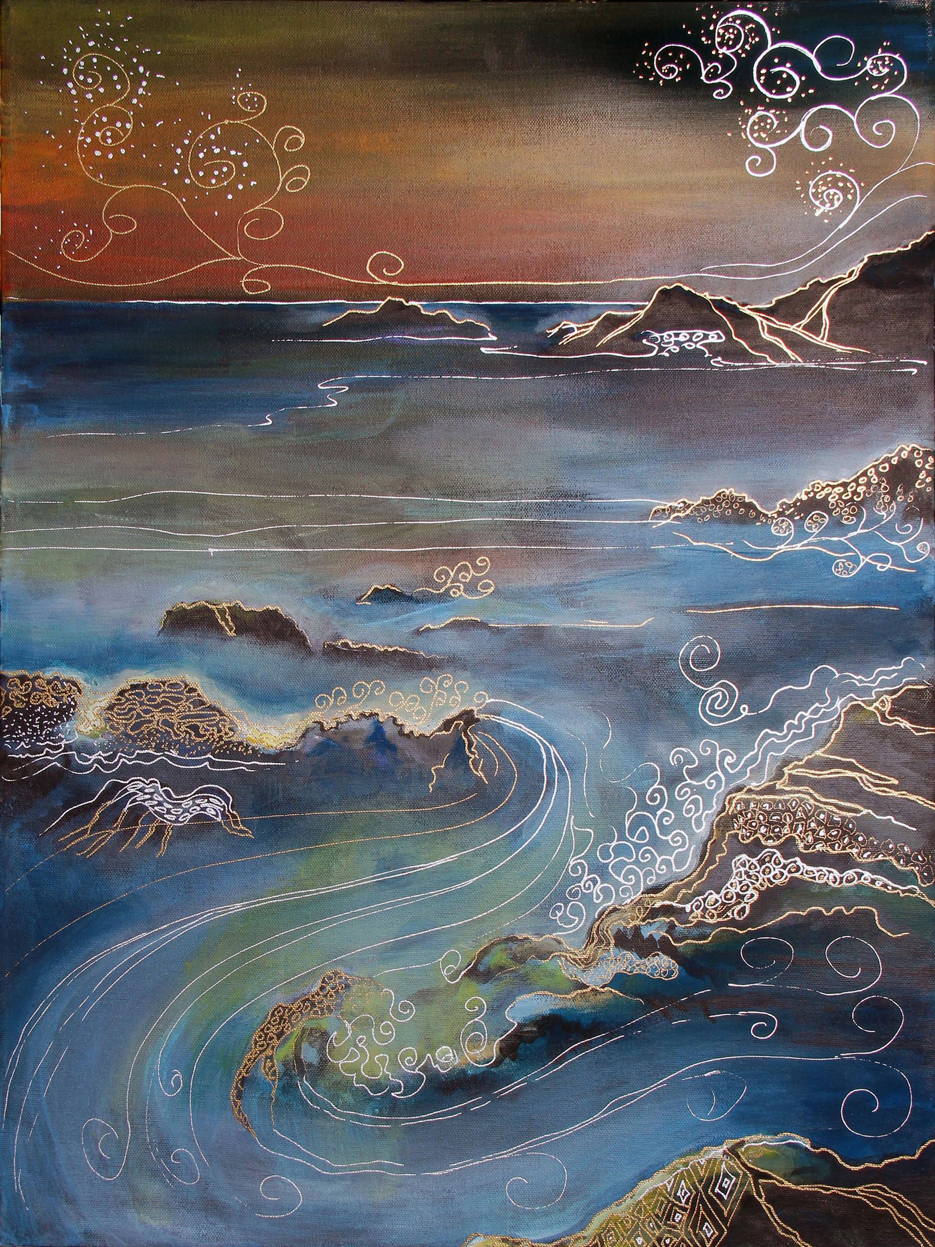 Big Sur in Sunset — Gideon Artist