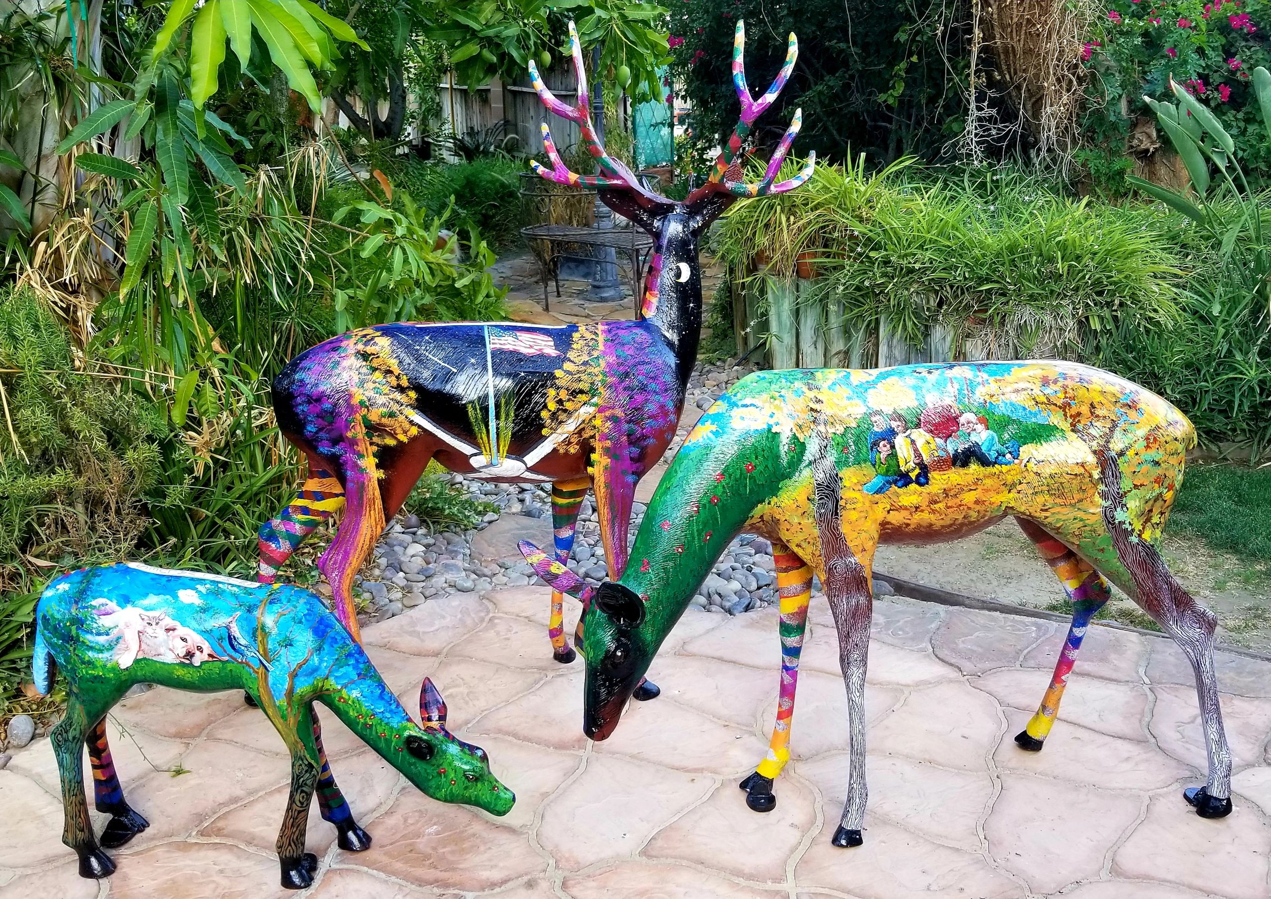 Three Values — Traditional Side — Sculpture by Gideon Artist