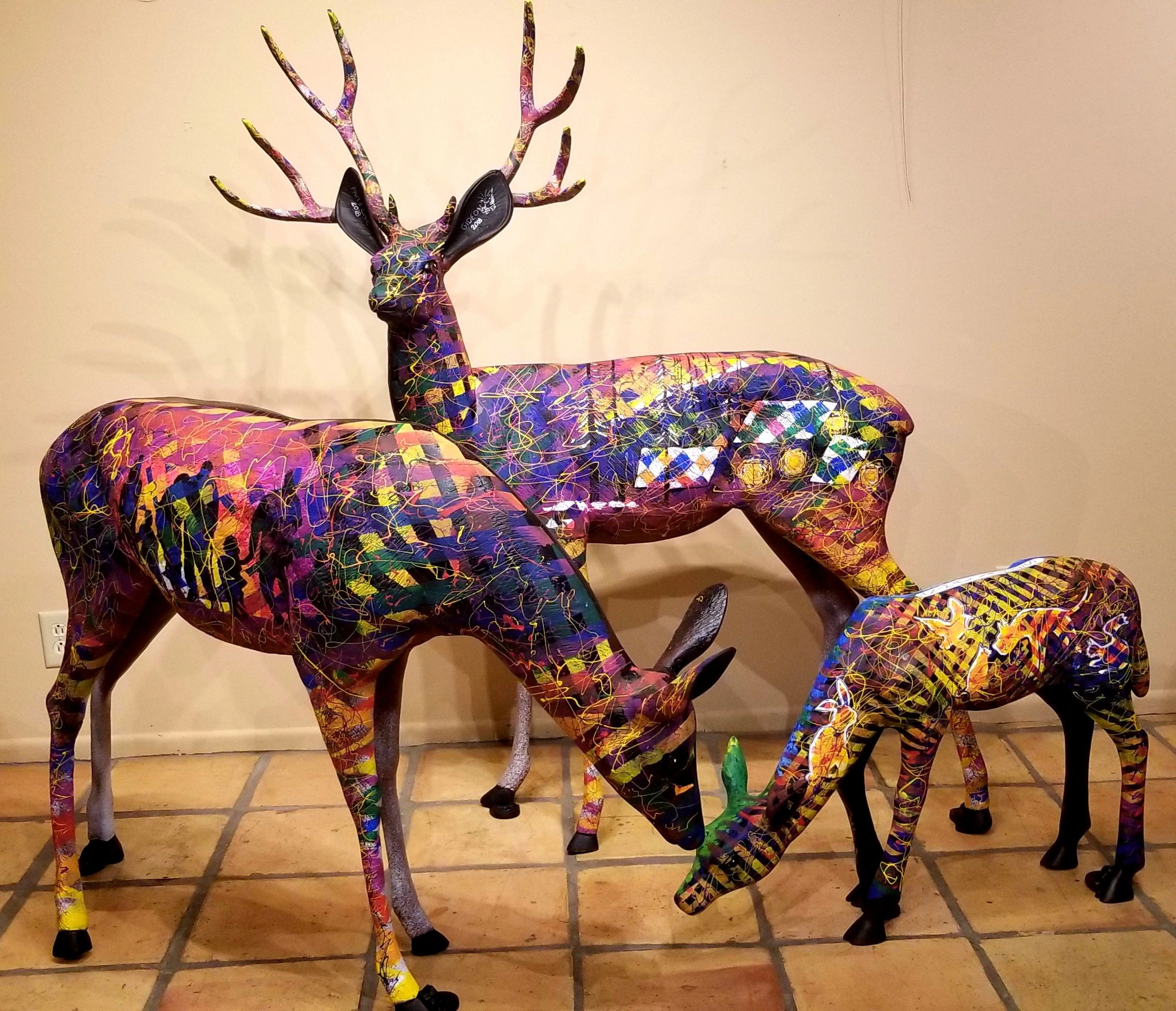 Three Values — Contemporary Side A — Sculpture by Gideon Artist