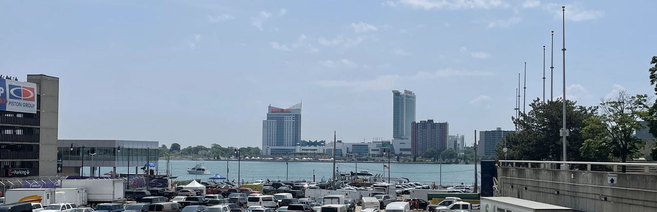 Windsor, Canada across the Detroit River Windsor, Canada across the Detroit River