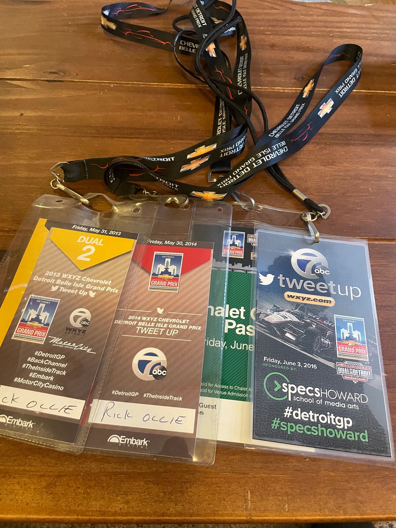 Past Chalet Passes to DGP