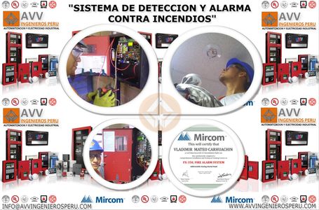 Avv ingenieros peru-SISTEMAS DE DETECCIÓN Y ALARMAS CONTRA INCENDIOS-instalacion y mantenimiento