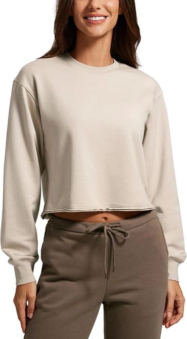 cream sweatshirt