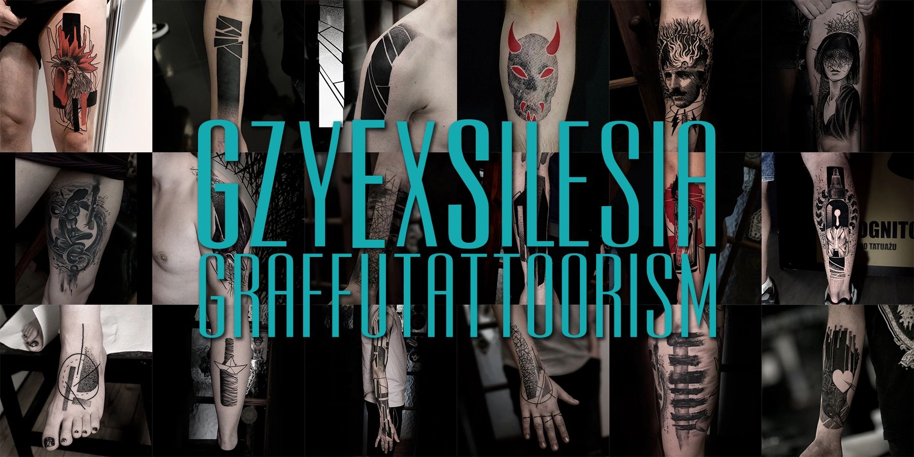 all different art like futurism, abstract and graphic design Tattoos on cool people not only from ed