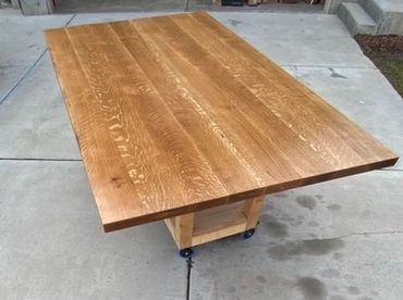 Thick Rustic Island Wood Top