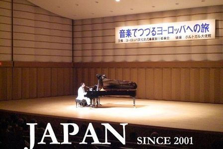 mario moita no festival kitanoda, sakai, japao, fado ao piano