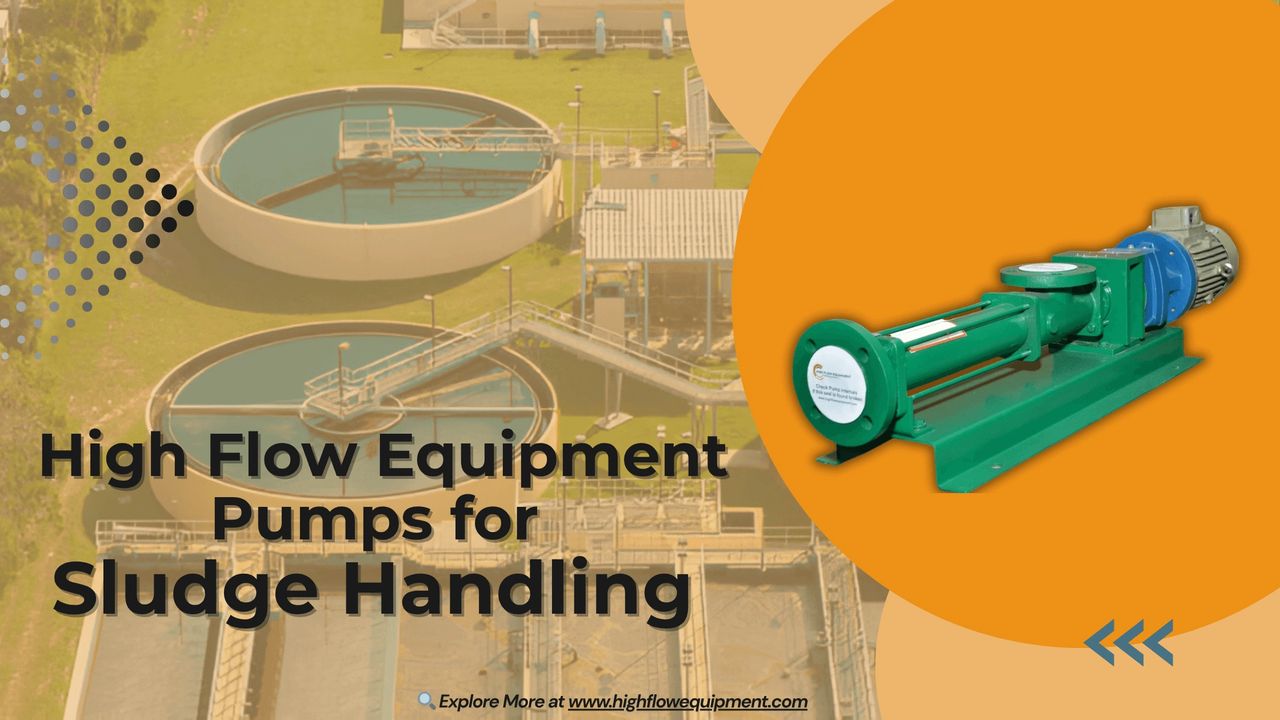 Bơm khoang tiến bộ lưu lượng cao – Giải pháp đáng tin cậy để xử lý bùn trong ETP.