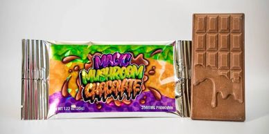 Gold Rush Psilocybin Mushroom Chocolate Bar