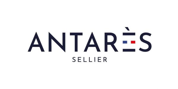 Logo for Antares Sellier with stylized text.