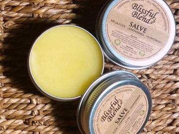 Blissful Blend essential oil salve ointment