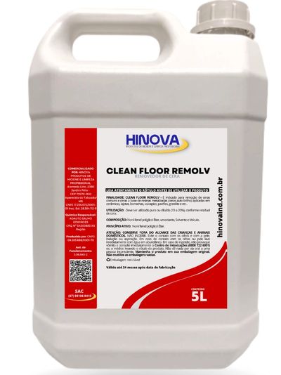 PRODUTO PARA REMOVER CERA DE PISO