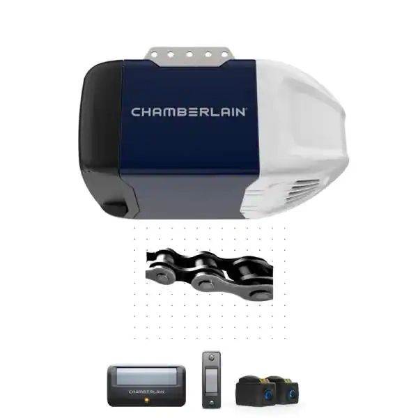 chamberlain chain drive garage door opener