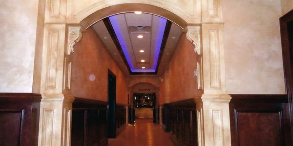 Decorative door molding