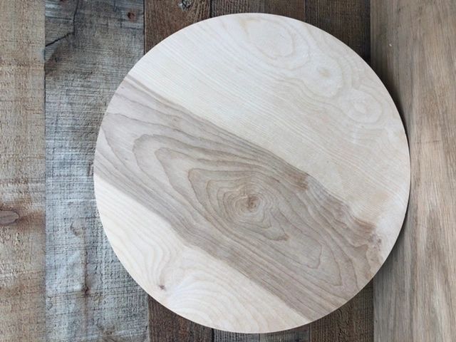 Large Wood Rounds 16 - 24 (Choose Your Size: 16 x 1/4, Choose your  wood: MDF)