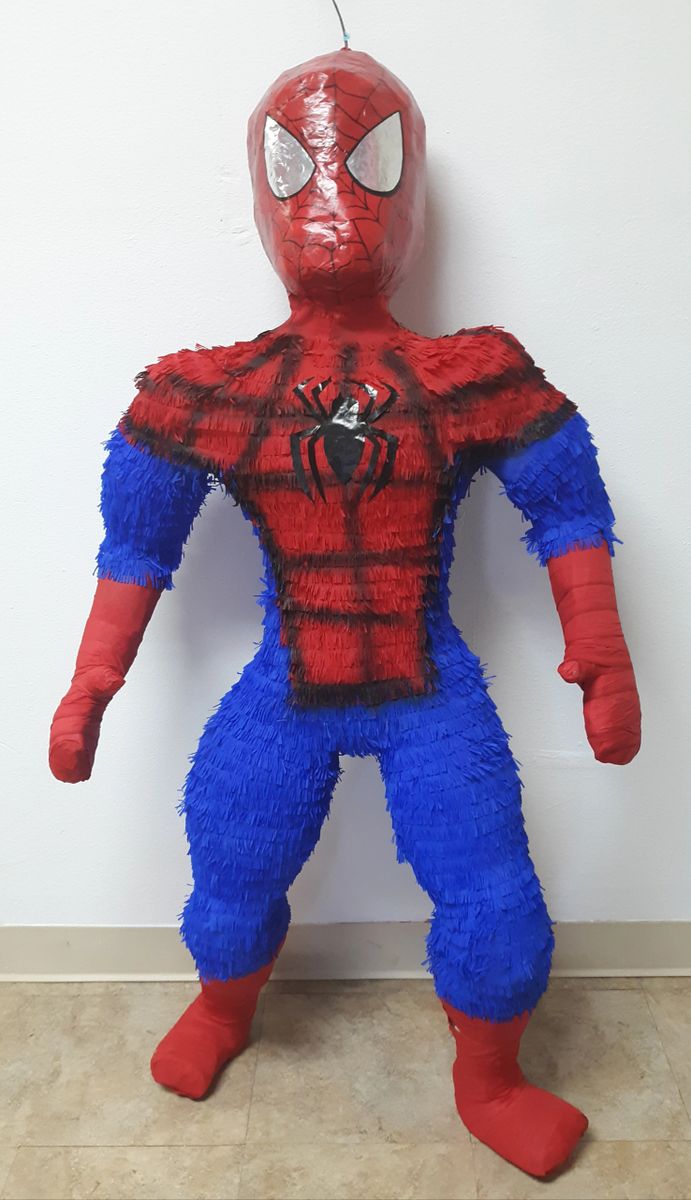 4 Spider man theme Pinata NM 09-12 – Party Piñatas Houston