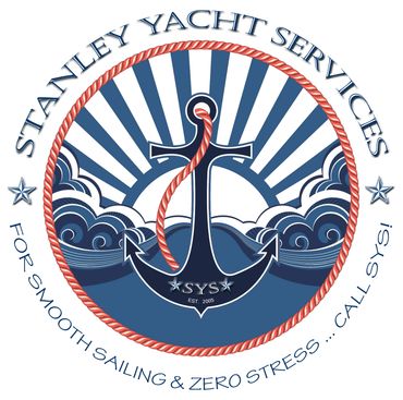 Logo of Stanley Yacht Services featuring an anchor and nautical theme.