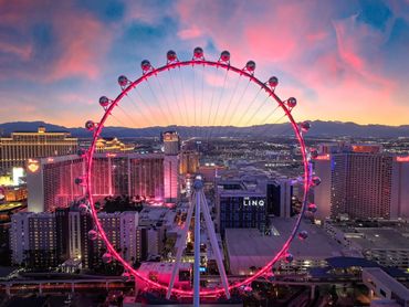 High Roller Las Vegas Aerial Drone Photography by Jonathan Dixon