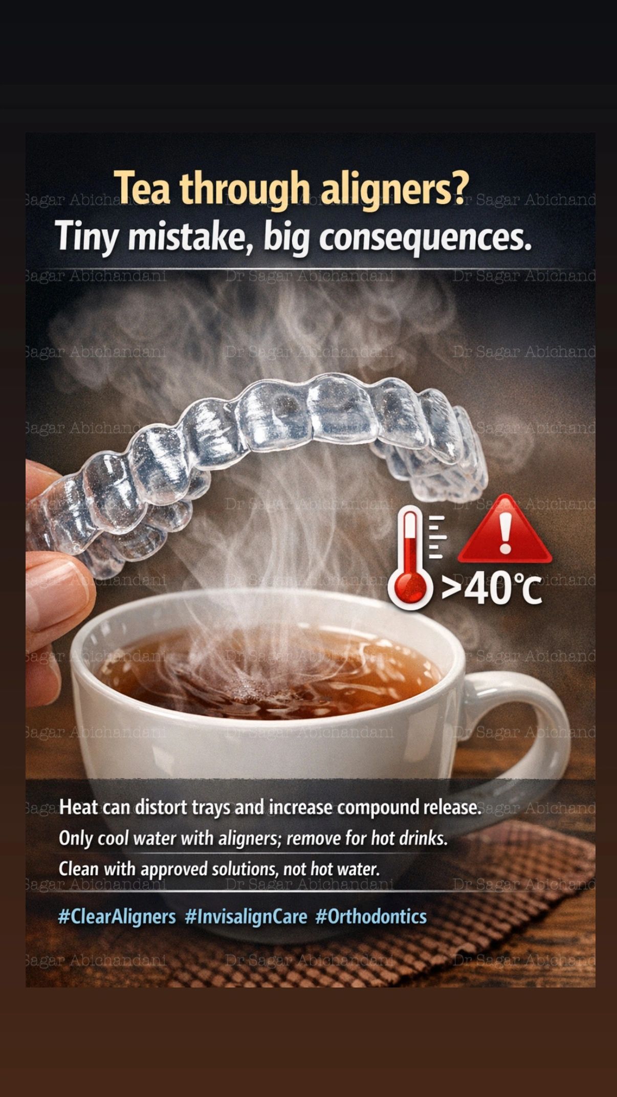 Why “Tea Through Aligners” Can Be a Tiny mistake+BIG CONSEQUENCE