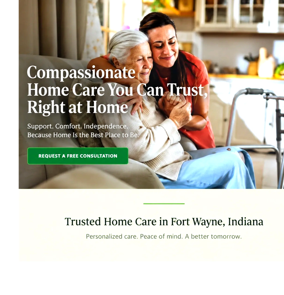 compassionate non-medical Home Care In Ft Wayne Indiana