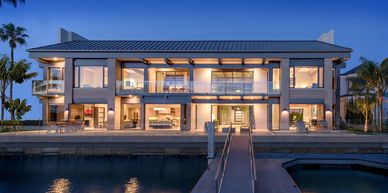 Newport Beach | OC, CA . Local Architect Waterfront Modern Contemporary Custom Home Design 